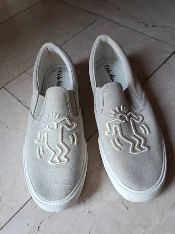 Keith Haring x H&M Sneaker Loafer Segelschuhe
