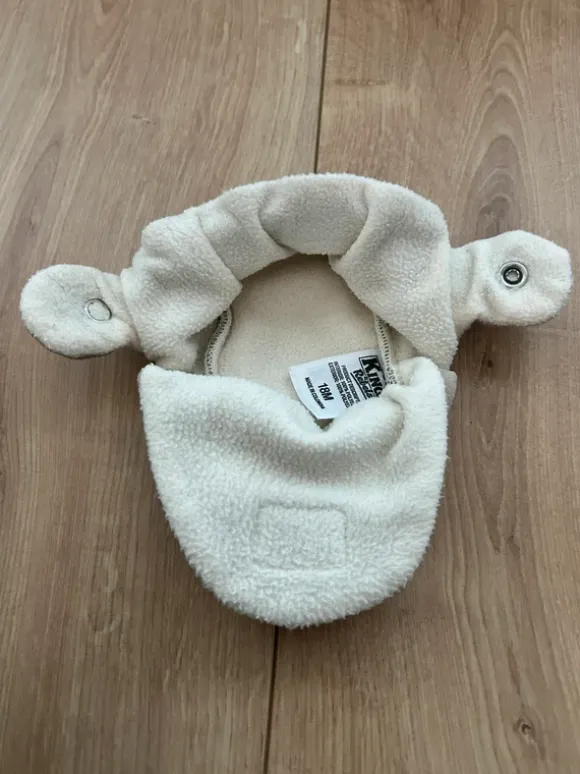 Kings & Rebels Krabbelschuhe Beige 18 M. Gamuza Gripper - Ivory