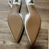 Kitten Heels/Ballerinas in Creme von Vera Blum