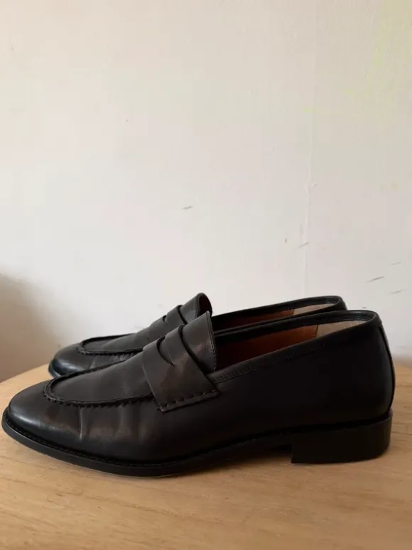 Klassische Herrenschuhe aus echtem Leder 46