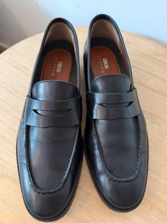 Klassische Herrenschuhe aus echtem Leder 46