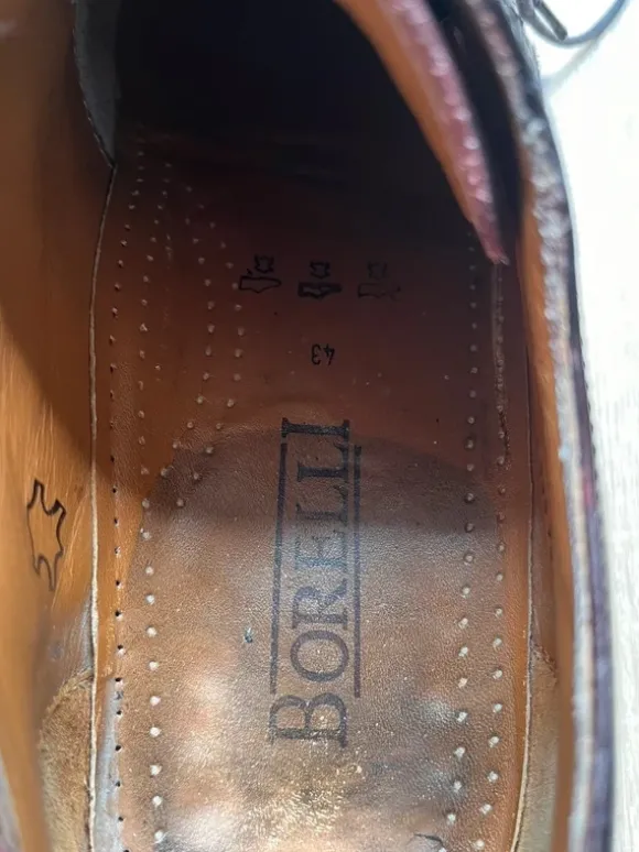 Klassische Herrenschuhe Borelli, Größe 43