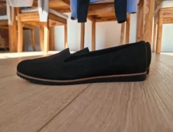 Klassische Schwarze Loafer 38 graceland