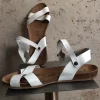 Kork Leder Sandalen Neu