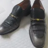 Krokodillen lederen schoenen van Nebuloni