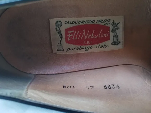 Krokodillen lederen schoenen van Nebuloni