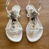K&S Kennel & Schmenger Schuhe Sandalen weiß Gr. 37