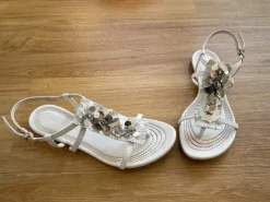 K&S Kennel & Schmenger Schuhe Sandalen weiß Gr. 37
