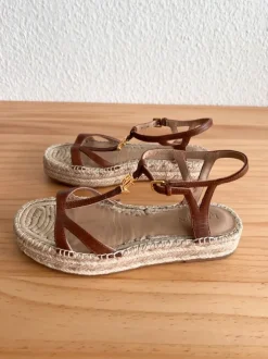 Lauren Ralph Lauren Payton Espadrilles – Leder – Gr. 36 Damen Sommerschuhe