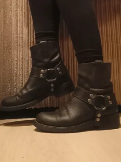 Leather bikerboots Sendra