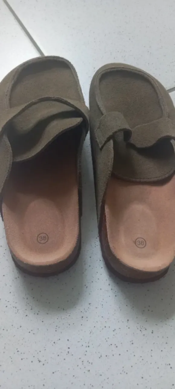 Leder Clogs