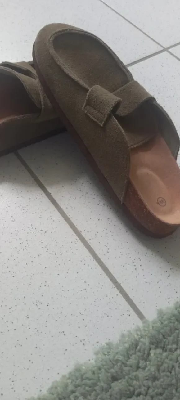 Leder Clogs
