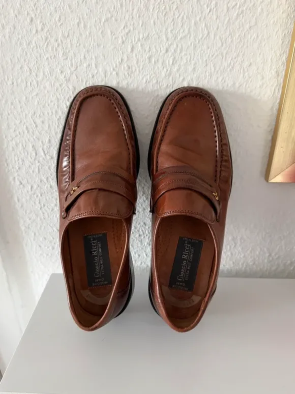 Leder Loafer Braun
