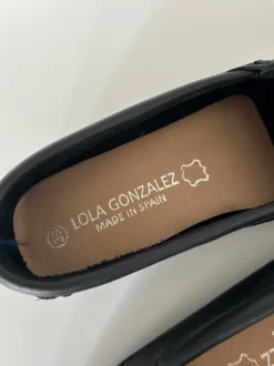 Leder Loafer schwarz