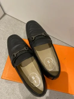 Leder Loafer schwarz von si Barcelona