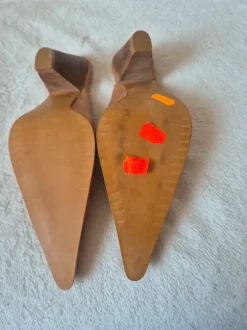 Leder Pantoletten