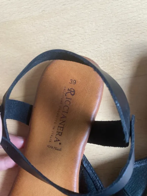 Leder Sandalen