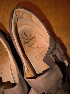 Leder Schuhe Frühling Sommer Ganter sensitiv 45 . 5