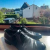 Lederschuhe Derby/Oxford Schwarz Anzugschuhe