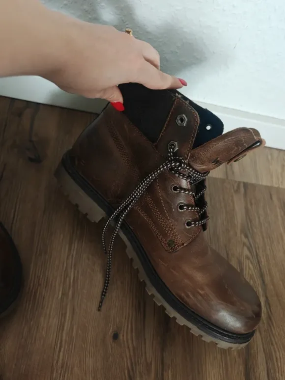 Lederschuhe Wrangler