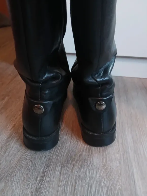 Lederstiefel