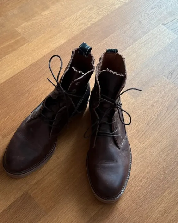 Lederstiefel Haghe by HUB, fast neu
