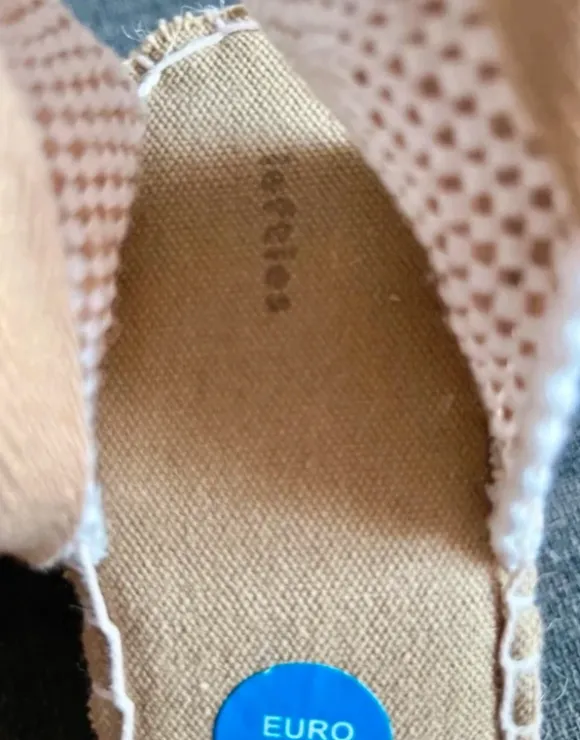 Lefties Keilabsatz Espadrilles Olive Khaki Gr. 39 Spanien Sommer Damenschuhe neu
