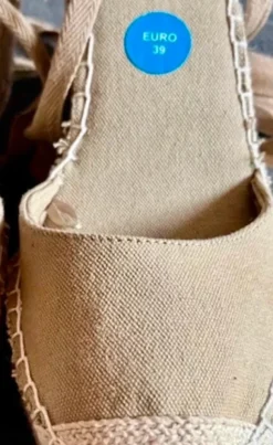 Lefties Keilabsatz Espadrilles Olive Khaki Gr. 39 Spanien Sommer Damenschuhe neu