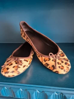 Leo Leder Ballerinas Ralph Lauren Gr. 41