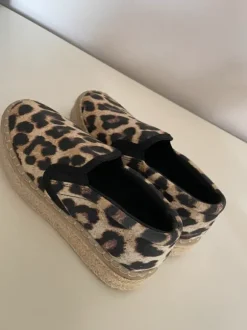 Leo Print H&M Loafer Espadrille Gr. 36