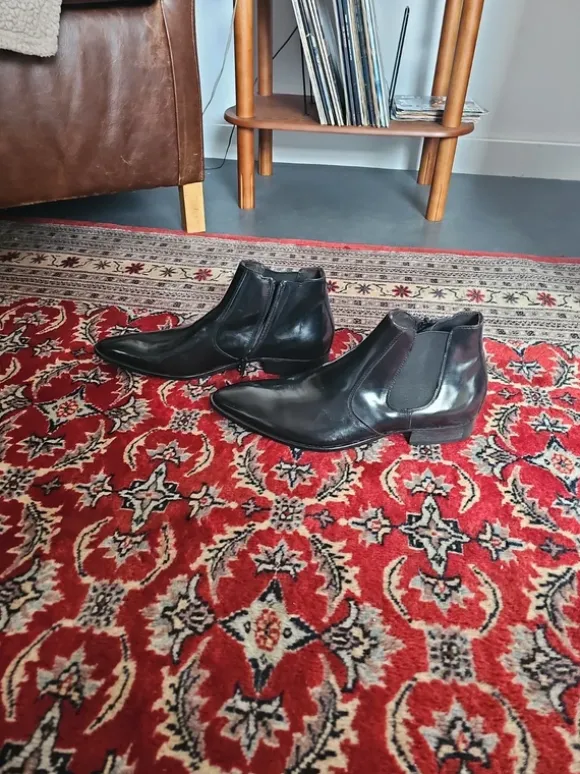 Leren Chelsea boots