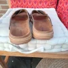 Leren heren slipper