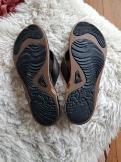 Leren teenslippers van Reef