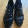 Lloyd Black Leather Formal Shoes Men 46.5