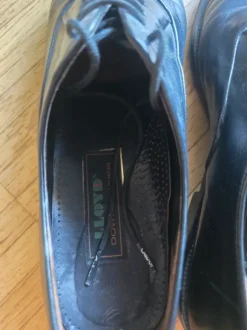 Lloyd Black Leather Formal Shoes Men 46.5