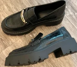Loafer schwarz Gr. 40