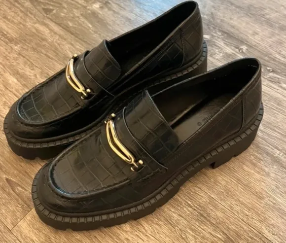 Loafer schwarz Gr. 40