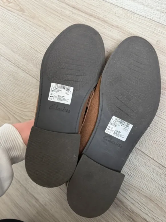 Loafers echt suede van Clarks maat 40