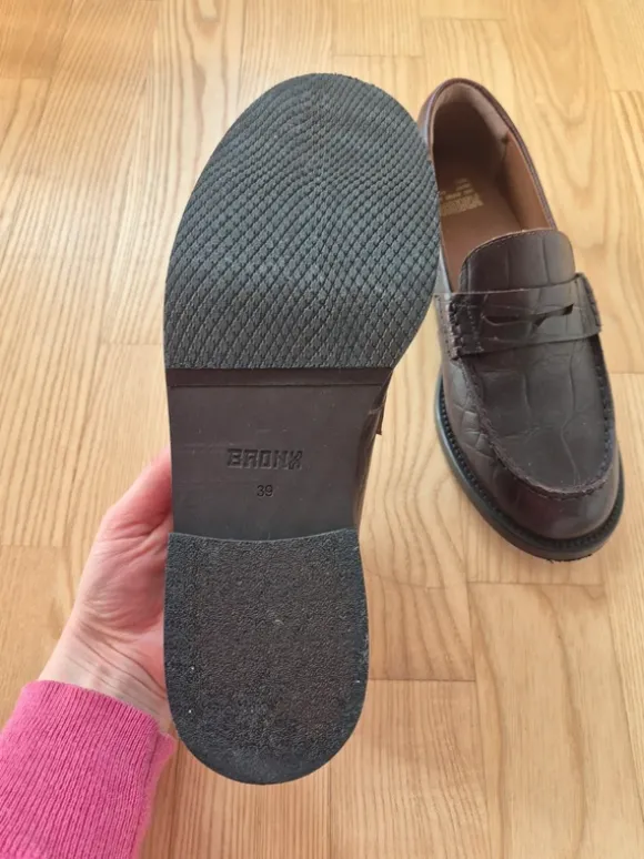 Loafers Leder Bronx neu