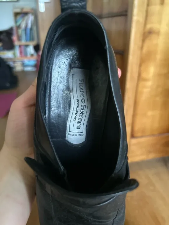 Loafers mit leichtem Absatz
