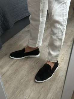 Loafers/Slippers Schwarz