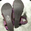 Loints of Holland paarse leren sandalen / clogs maat 37 – nieuw zonder prijskaartje