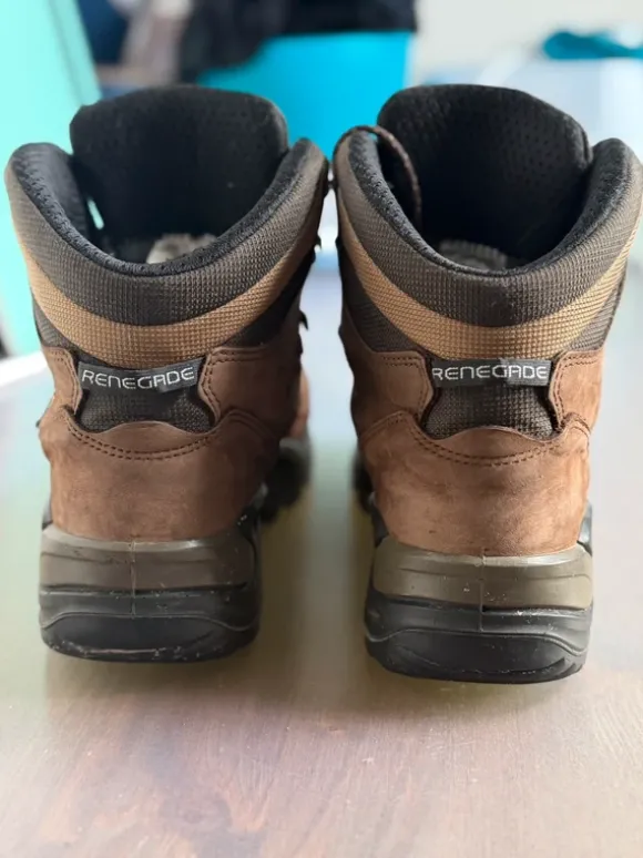 LOWA Renegade GTX Mid Damen Wanderschuhe Gr. 41 Gore-Tex