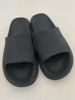 Lucovitaal Orthopedische Zomer Badslippers (Zwart)