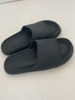 Lucovitaal Orthopedische Zomer Badslippers (Zwart)