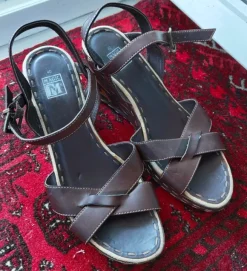 Magic M Keilsandaletten – Boho-Stil – Gr. 40