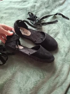 Manebi zwarte espadrilles maat 39