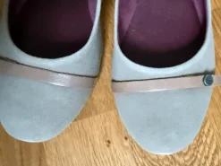 Marc O’Polo Ballerinas aus beigem Wildleder, Größe 37 (UK 4)