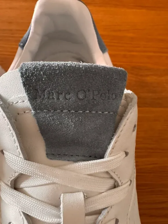 Marc O'Polo Sneaker Gr. 37 - Edler Leder/Wildleder-Mix - TOP