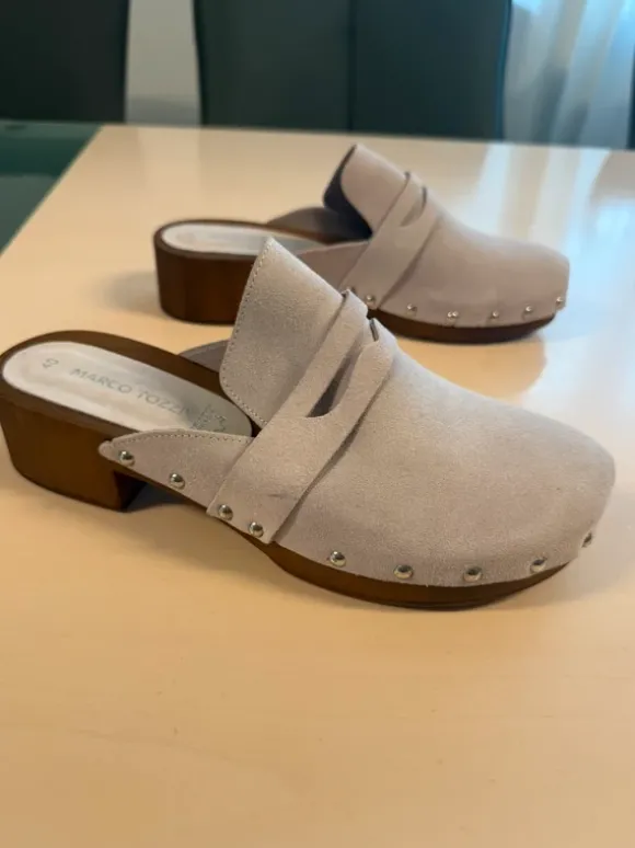 Marco Tozzi Clogs Wildleder altrosa Gr.40
